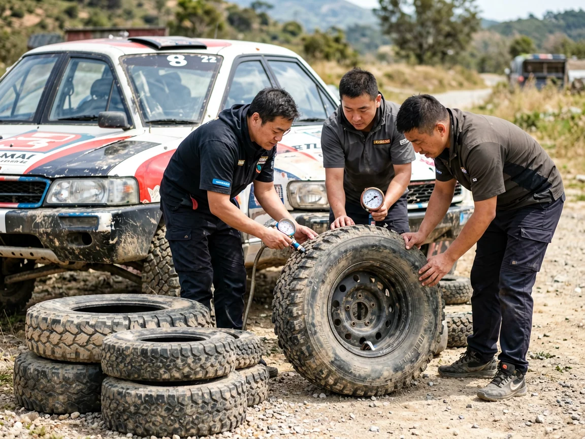 汽车拉力赛轮胎管理实用技巧助力车手提升赛场竞技优势
