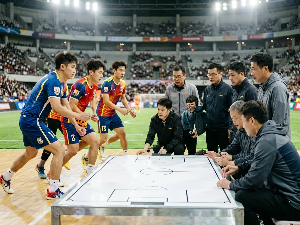 体育赛场准备，维托尔罗克进球